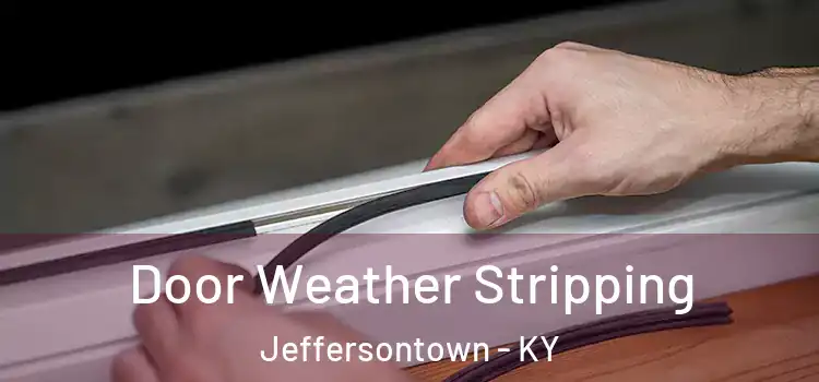 Door Weather Stripping Jeffersontown - KY